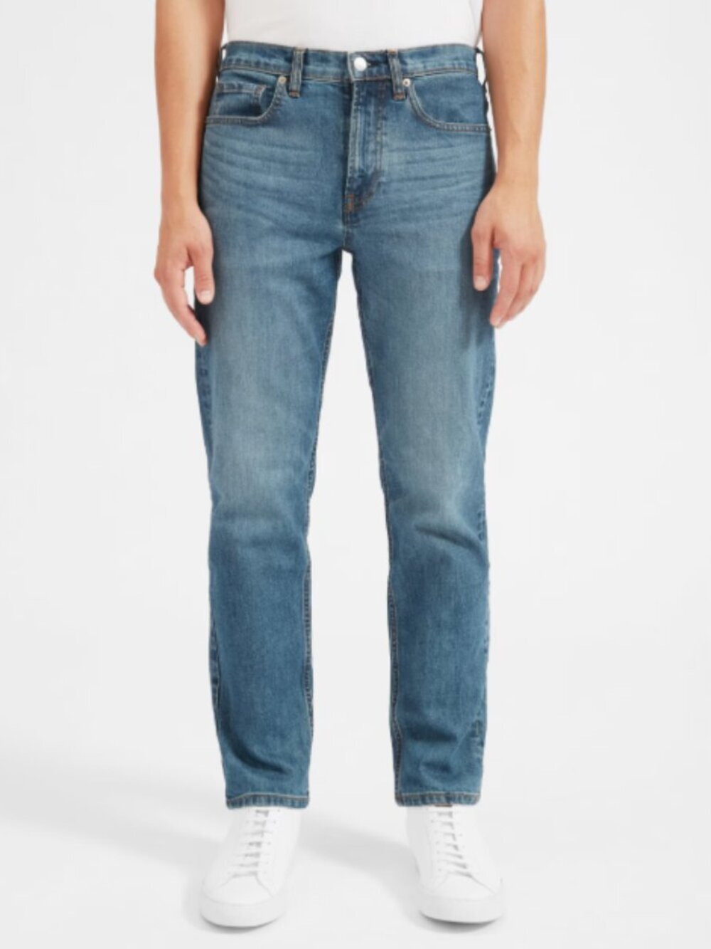 Everlane Mid Blue The Straight Fit Jeans Size 29 x 32 NWT
